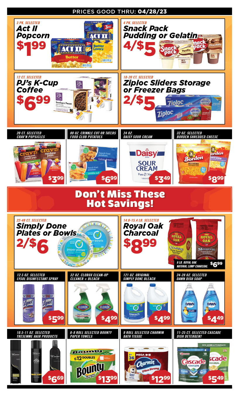 Benny's Supermarket Opelousas Specials page 6