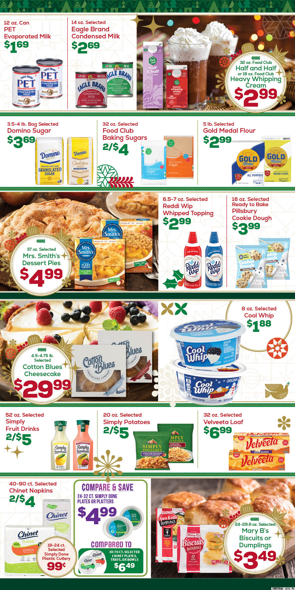 Weekly Specials Page