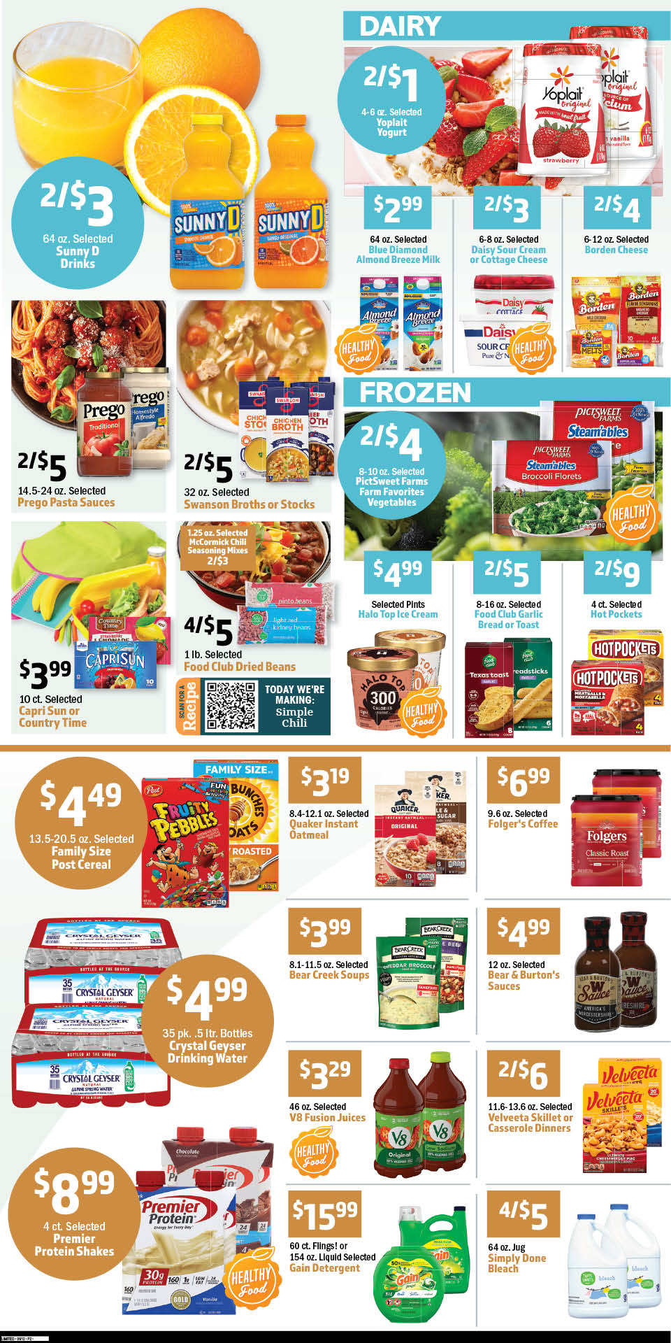 Weekly Specials Page