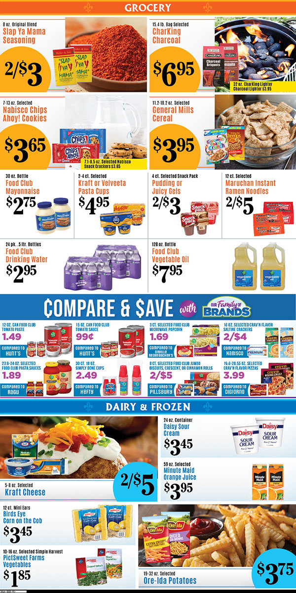 Weekly Specials Page