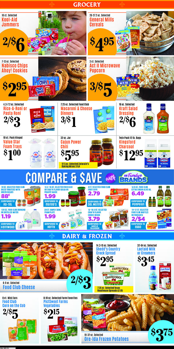 Weekly Specials Page