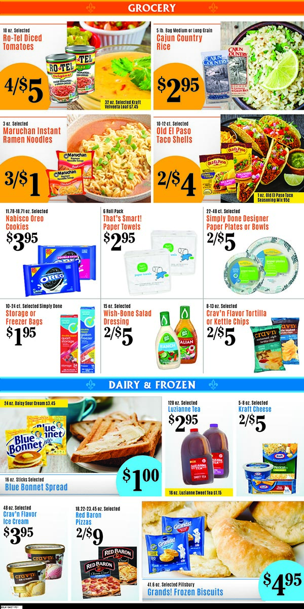 Weekly Specials Page