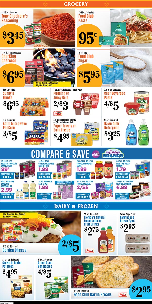 Weekly Specials Page