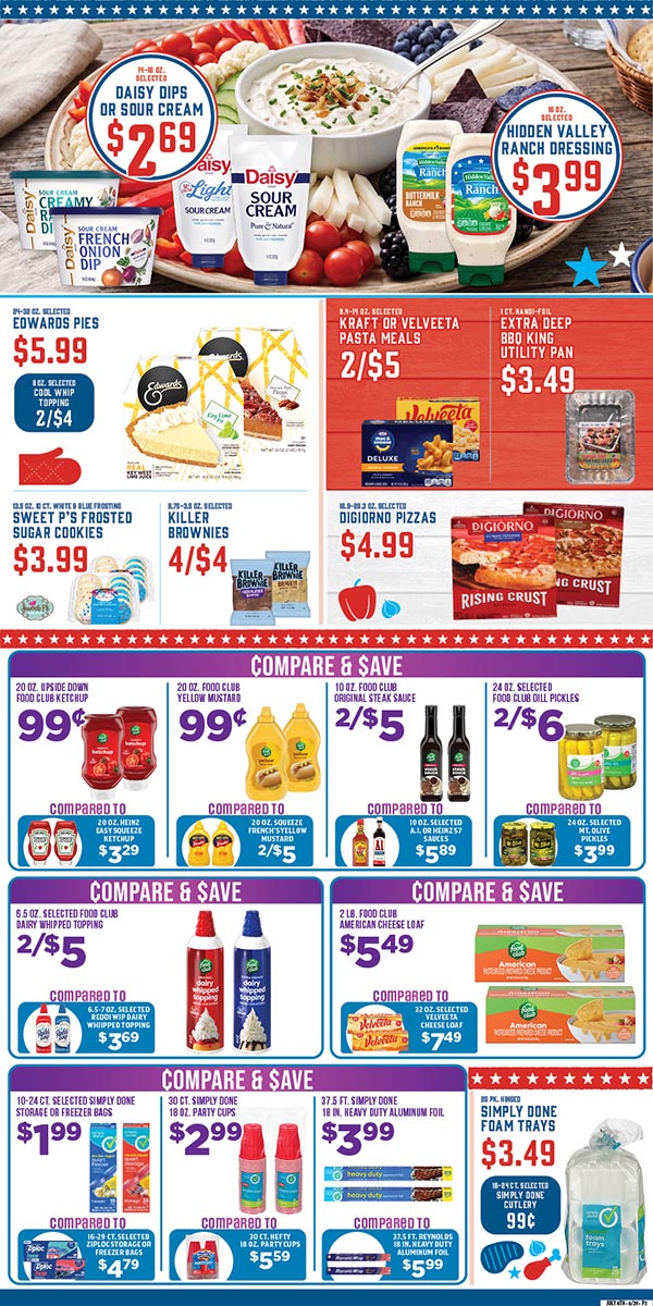 Weekly Specials Page