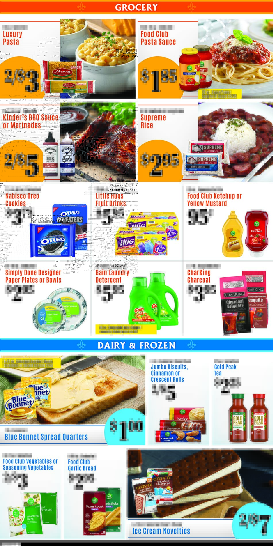 Weekly Specials Page
